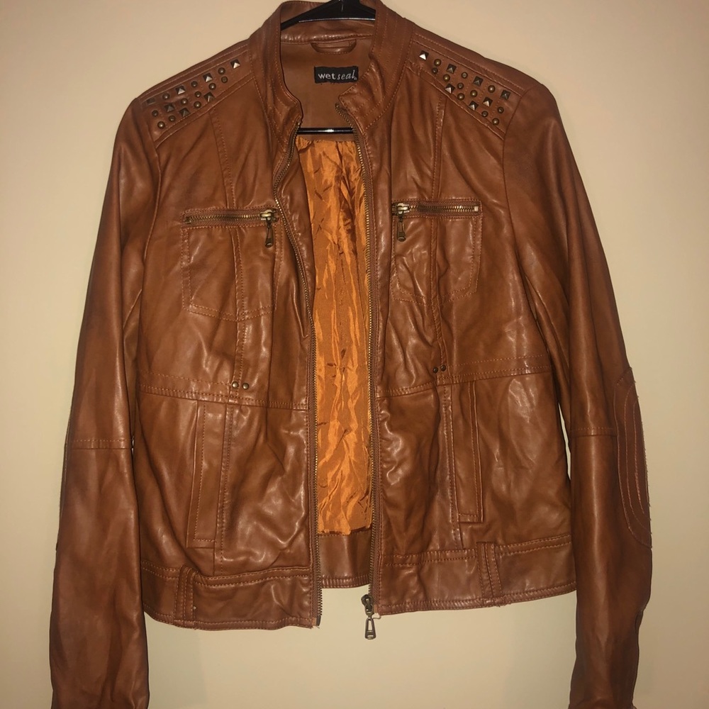 Tan Leather Jacket